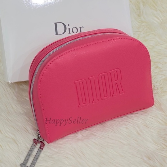 Dior Pouch Pink Makeup Bag NWOT - Picture 1 of 8